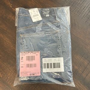 NWT J. Crew High Rise Vintage Jeans
